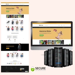 Full pack E-commerce  + Hosting + Dominio